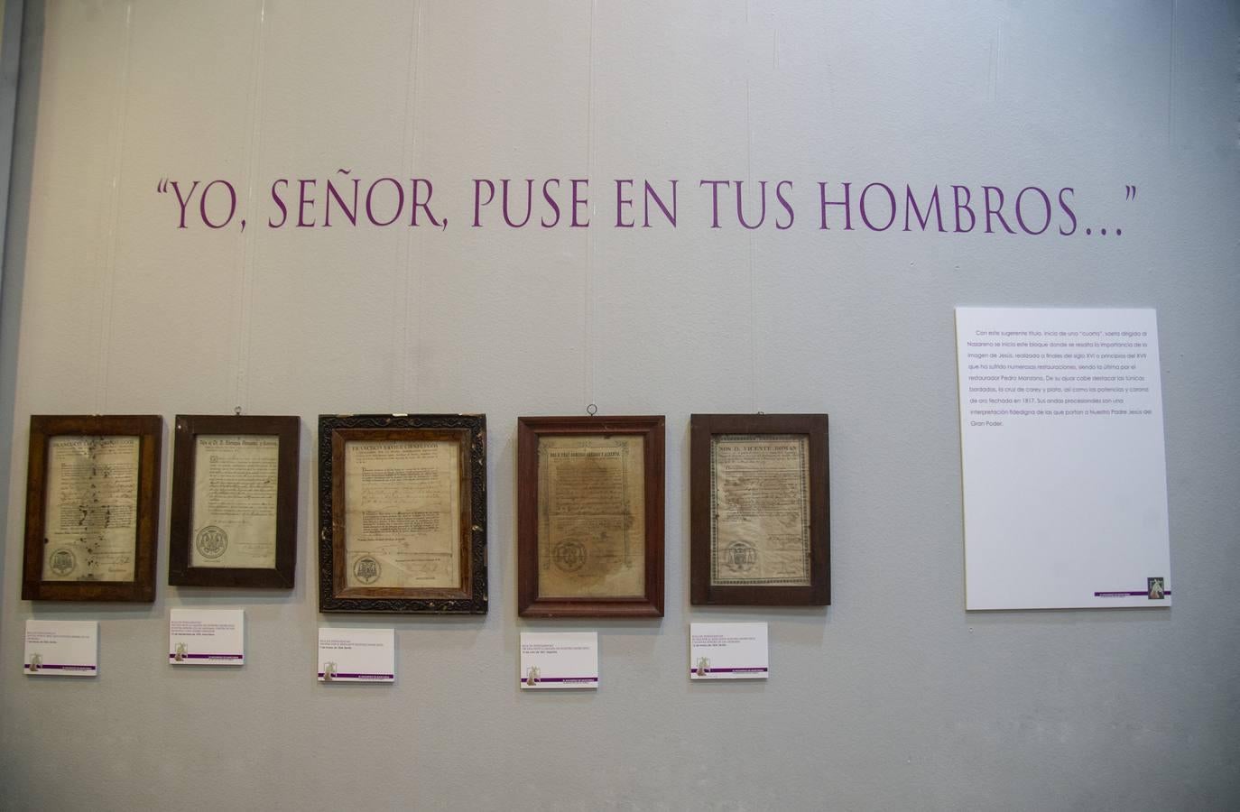 Exposición del Nazareno de Marchena en el Mercantil