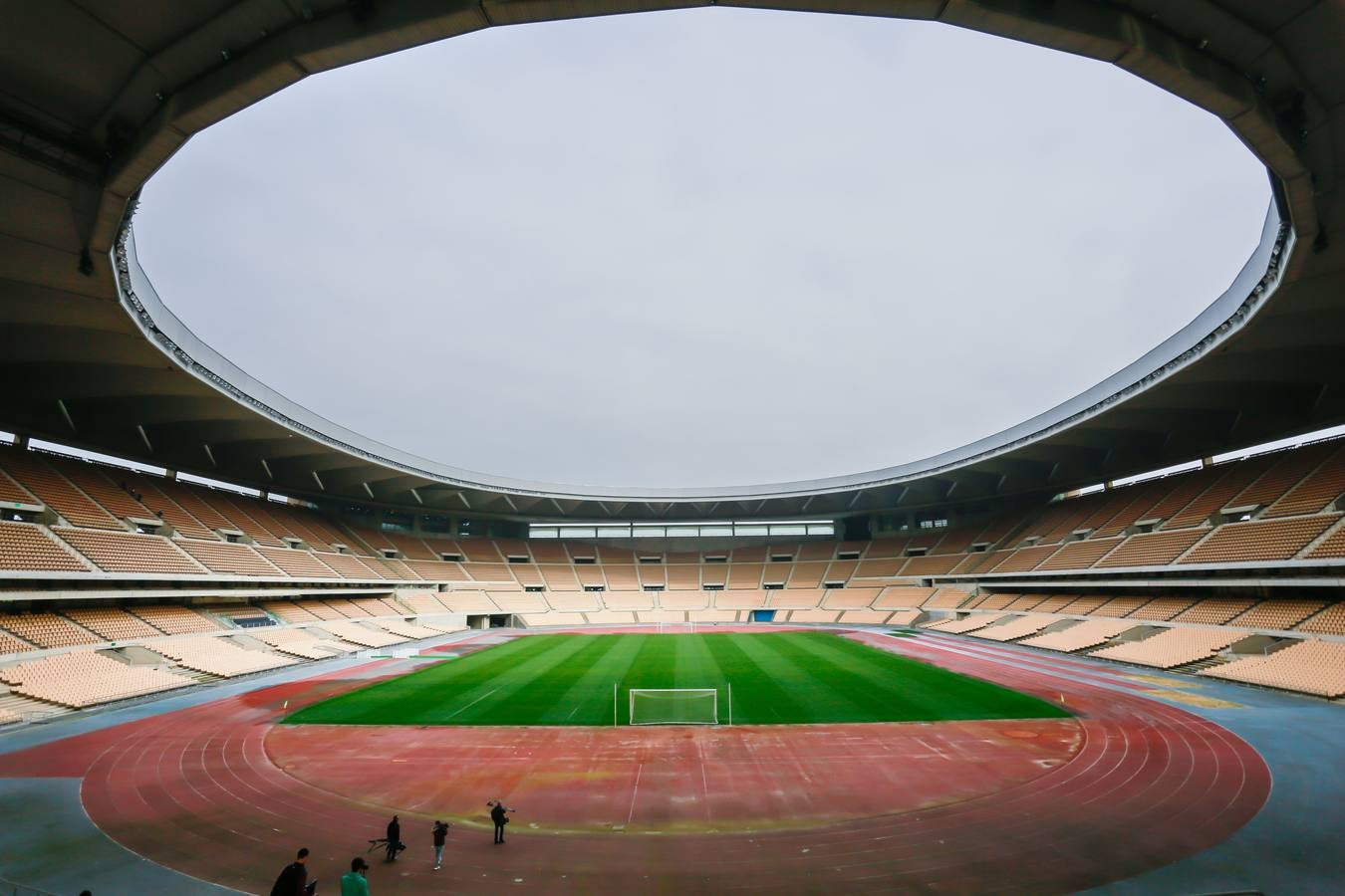 Así es el estado actual del Estadio de la Cartuja de Sevilla