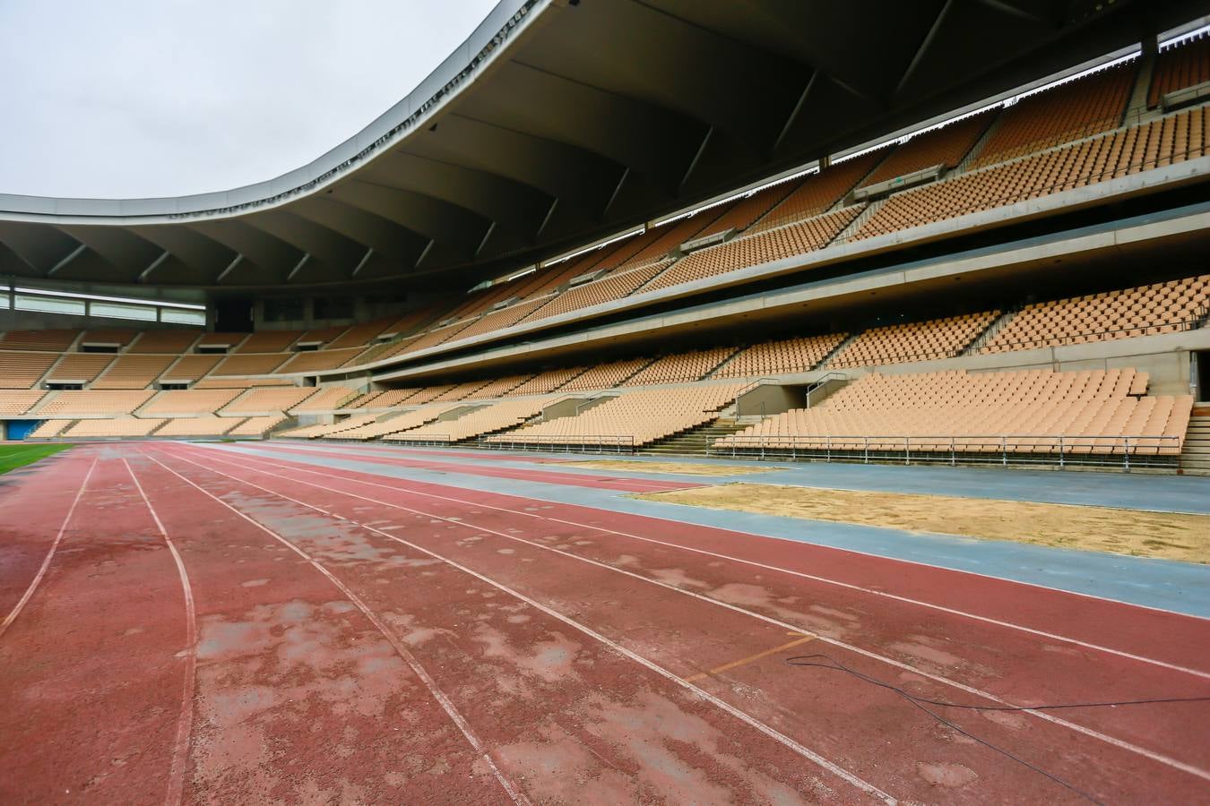 Así es el estado actual del Estadio de la Cartuja de Sevilla