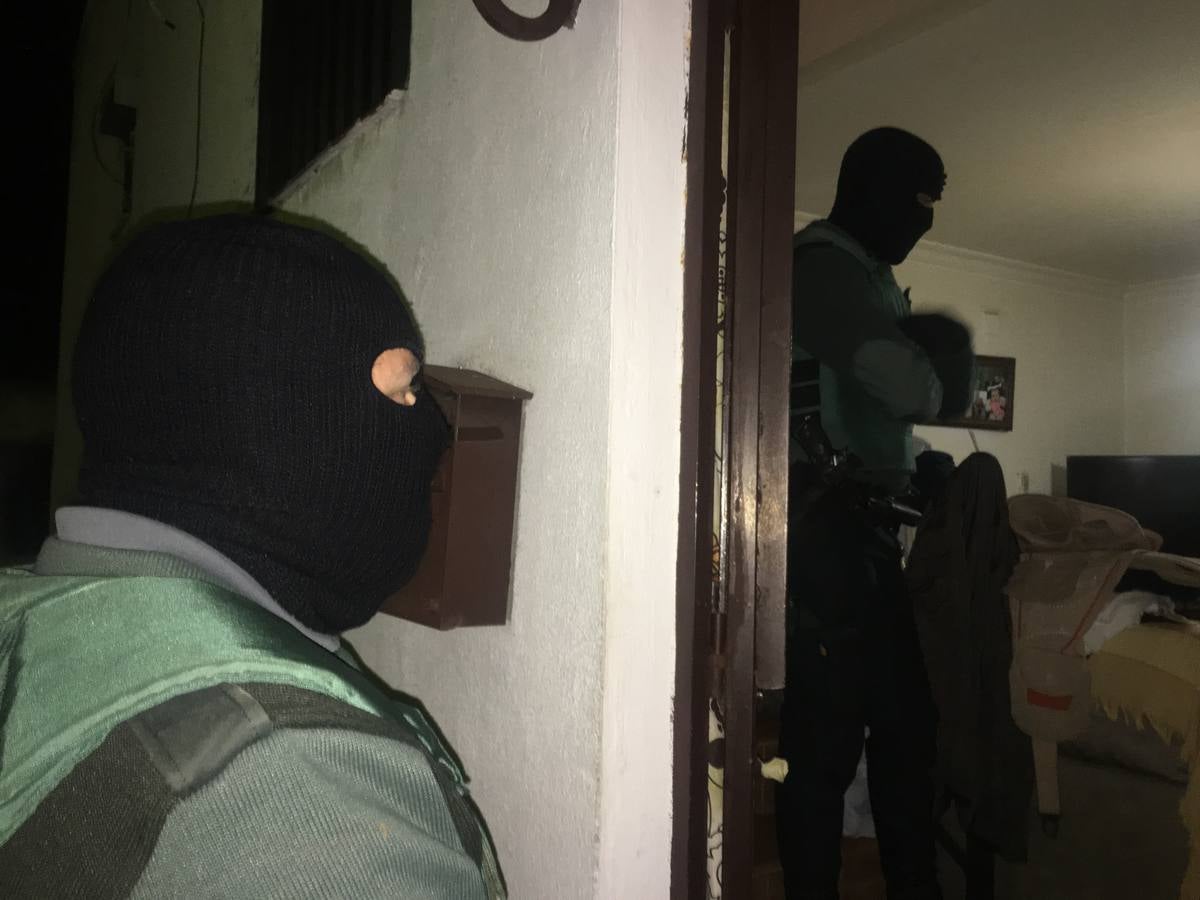 Operación de la Guardia Civil en Alcalá de los Gazules