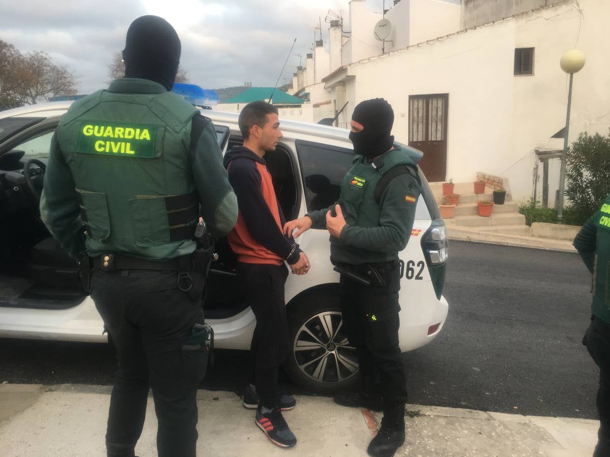 Operación de la Guardia Civil en Alcalá de los Gazules