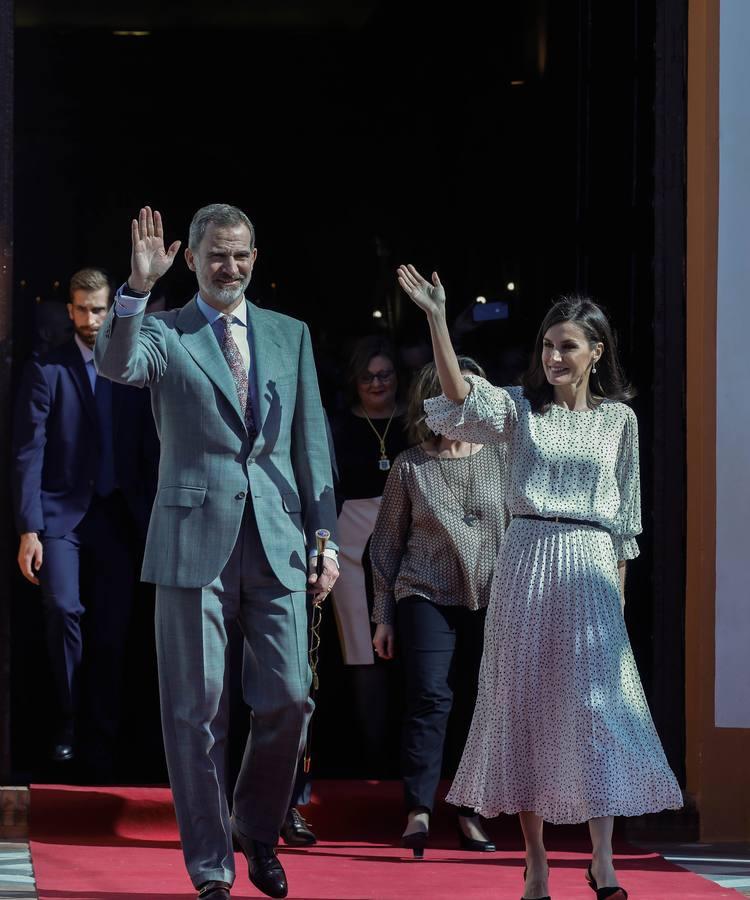 Los Reyes, con la Virgen del Rocío en Almonte