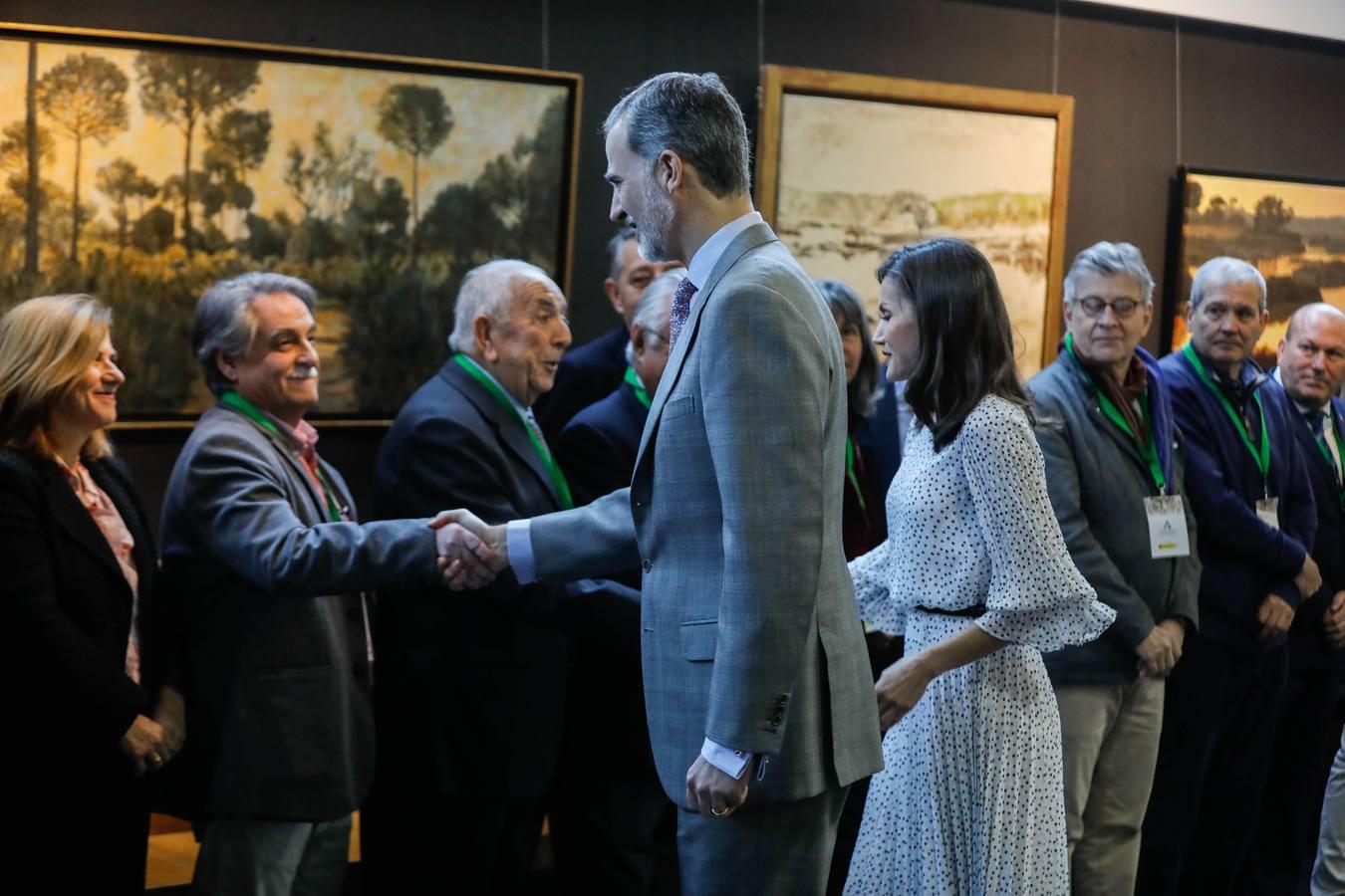 Los Reyes, con la Virgen del Rocío en Almonte