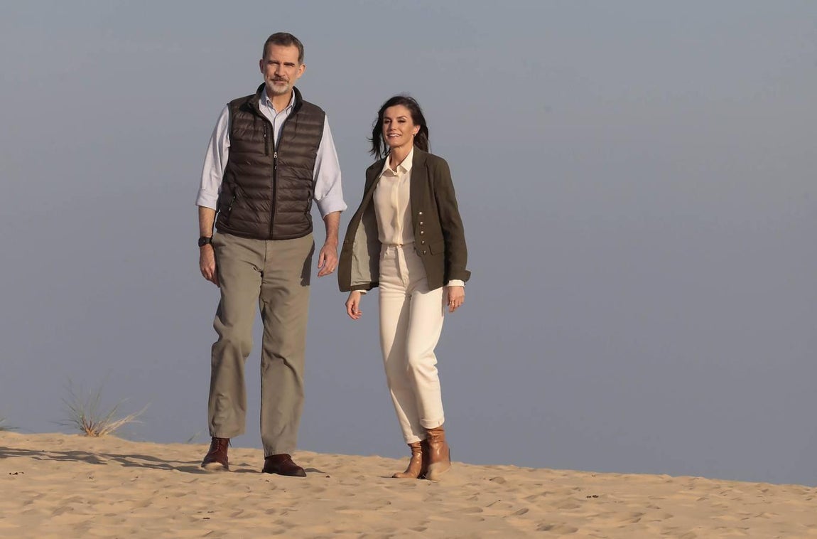 Los Reyes de España visitan Doñana