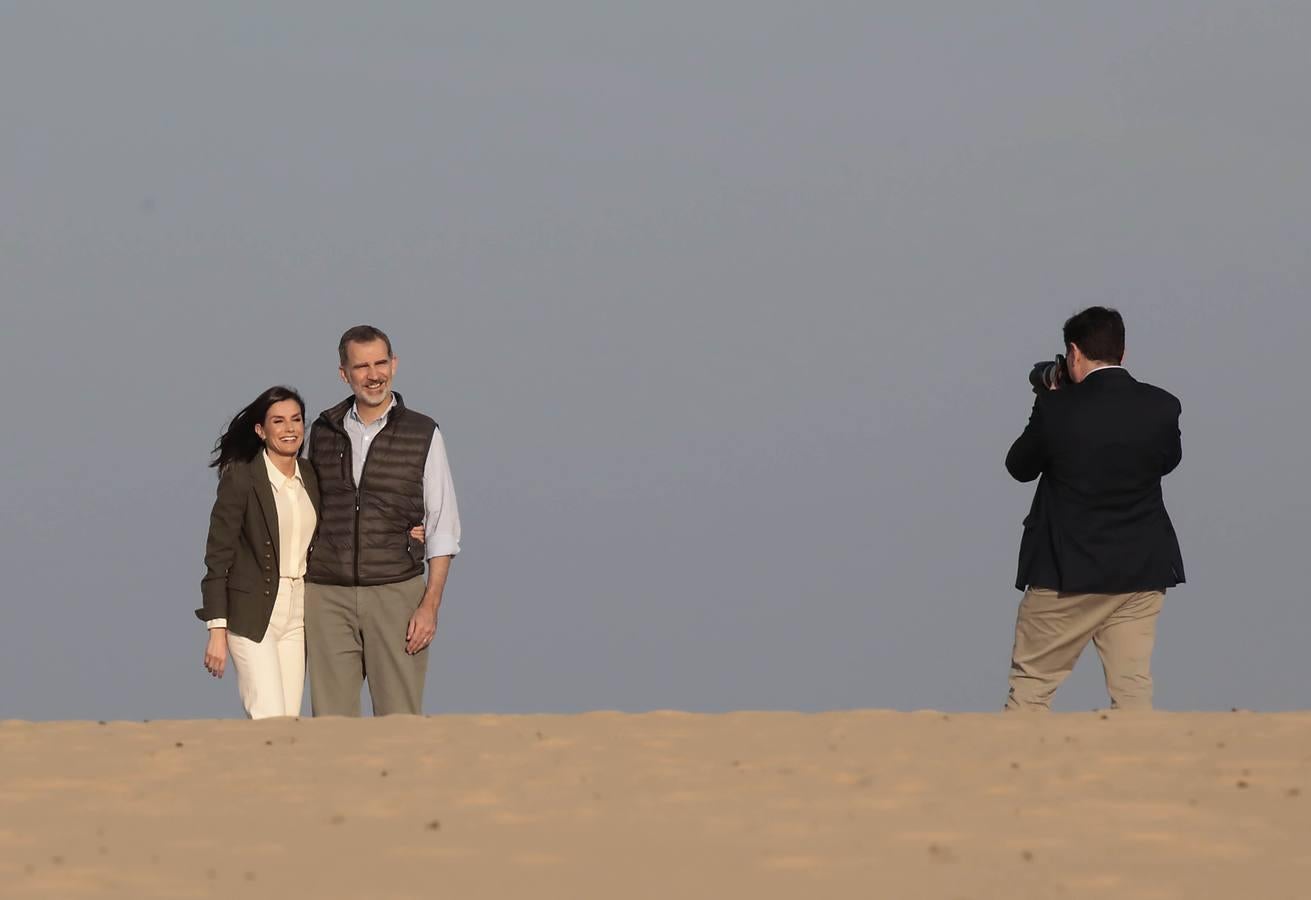 Los Reyes de España visitan Doñana