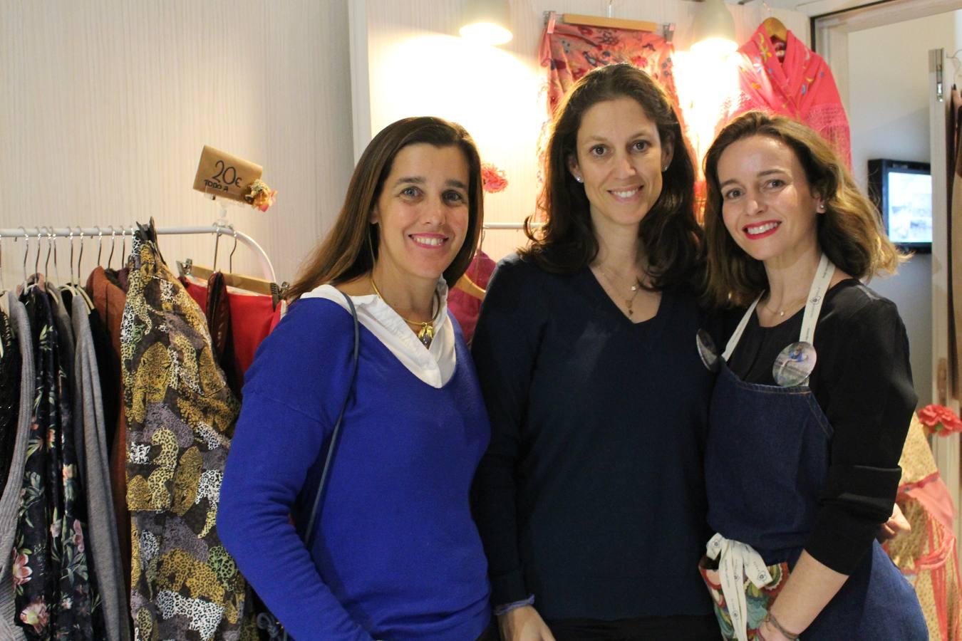 Tatiana Romero-Haupold, Miriam Bores Urquijo y Rocío Bonilla Represa