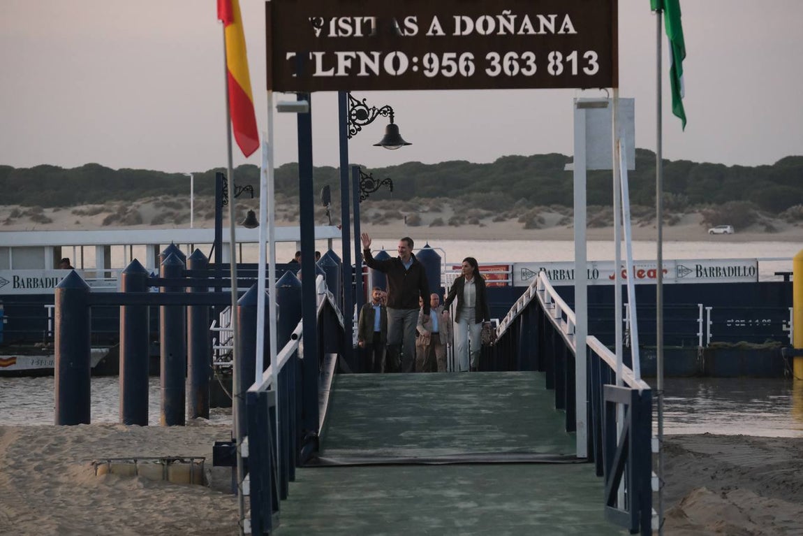 FOTOS: Los Reyes de España visitan Sanlúcar y Doñana