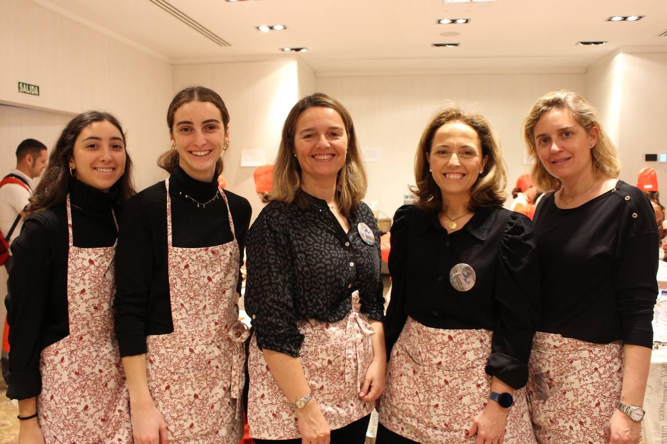 Isabel López-Herrera, Lourdes López-Herrera, María Jesús Lora, Pilar Plasencia y Ana Ortiz