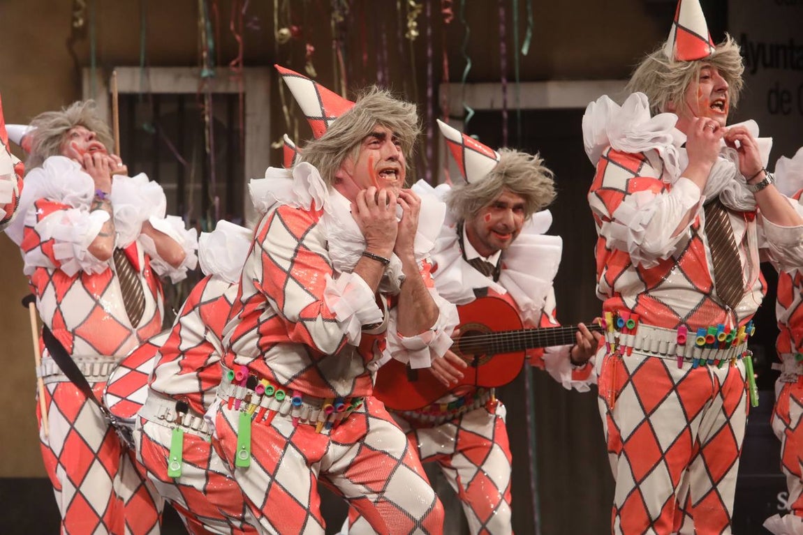 FOTOS: La Chirigota de El Selu, Estrés por cuatro en el COAC 2020