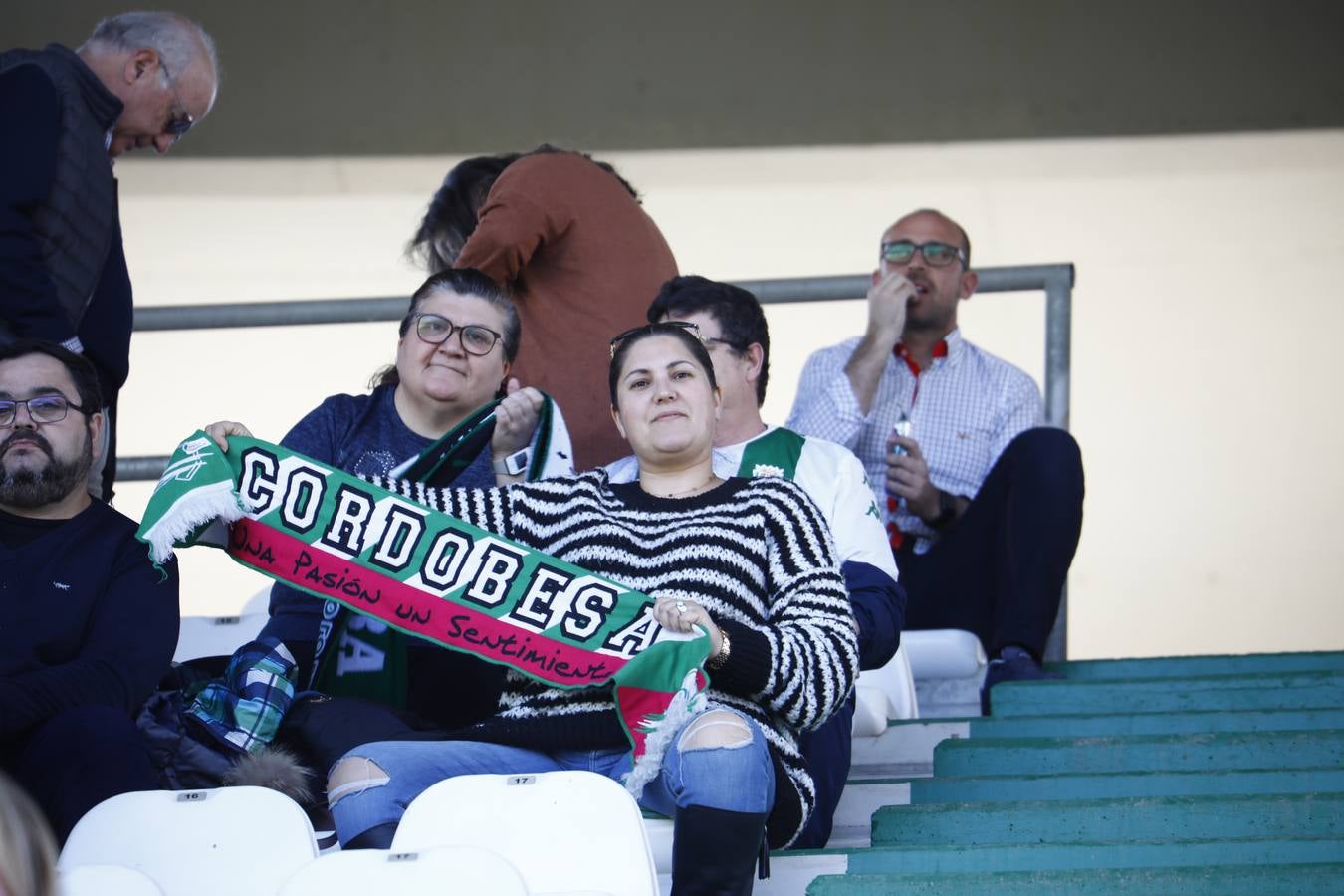 El ambiente en el Córdoba CF-Sevilla Atlético, en imágenes