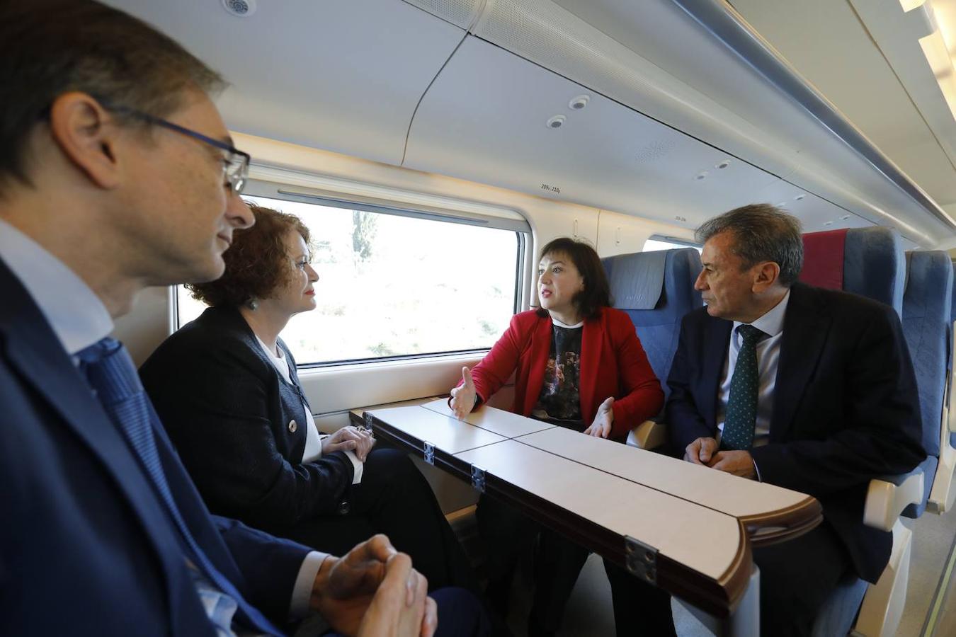 La inauguración del Avant entre Córdoba y Granada, en imágenes