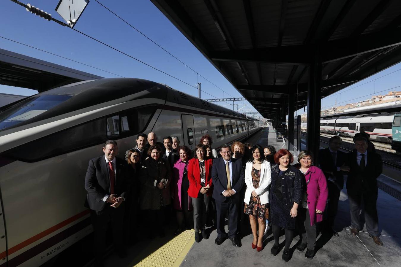 La inauguración del Avant entre Córdoba y Granada, en imágenes