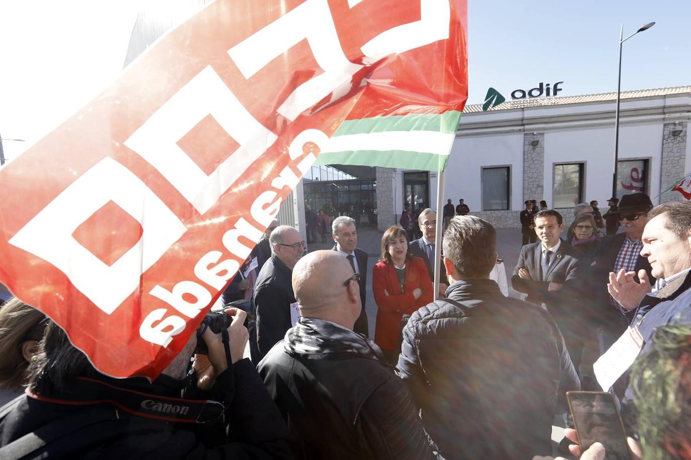 La inauguración del Avant entre Córdoba y Granada, en imágenes