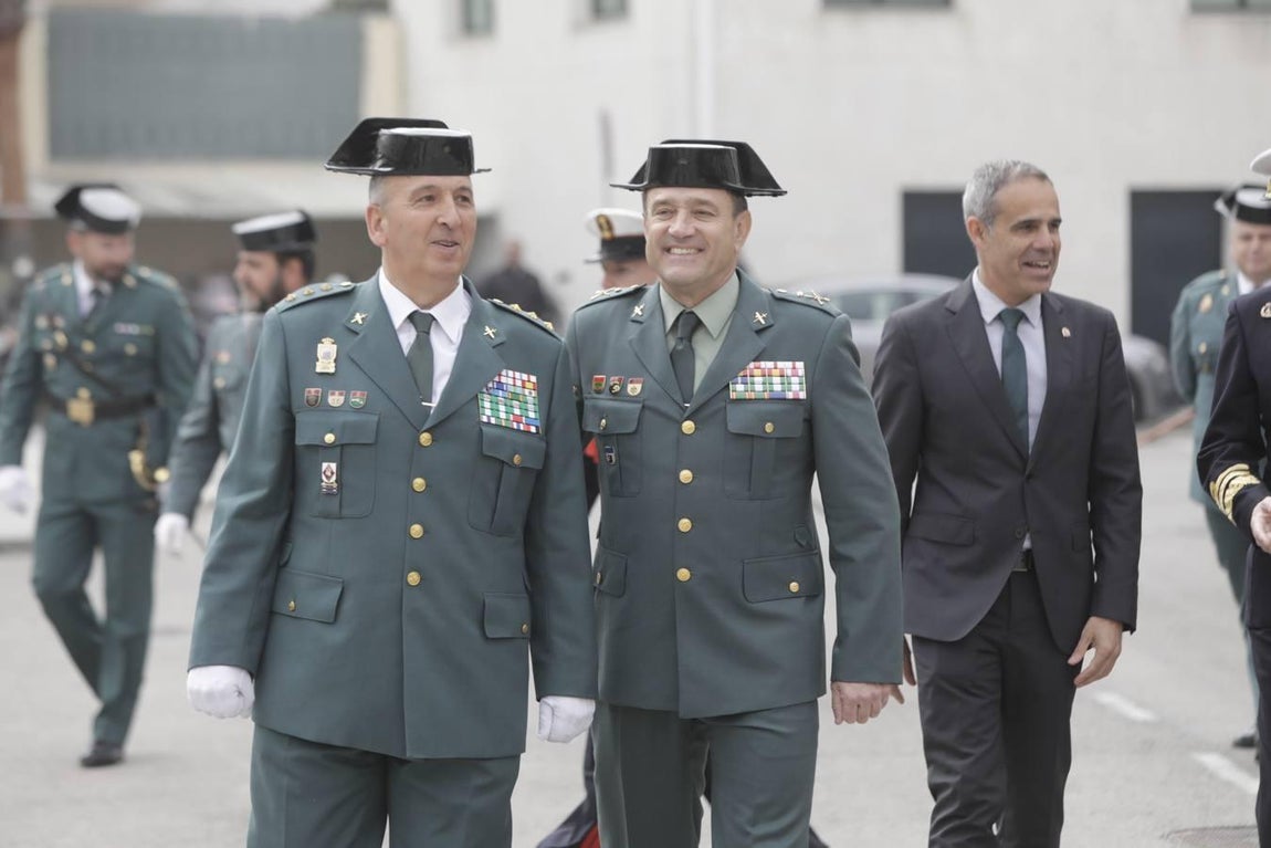 FOTOS: El coronel jefe Jesús Núñez toma posesión de su nuevo cargo