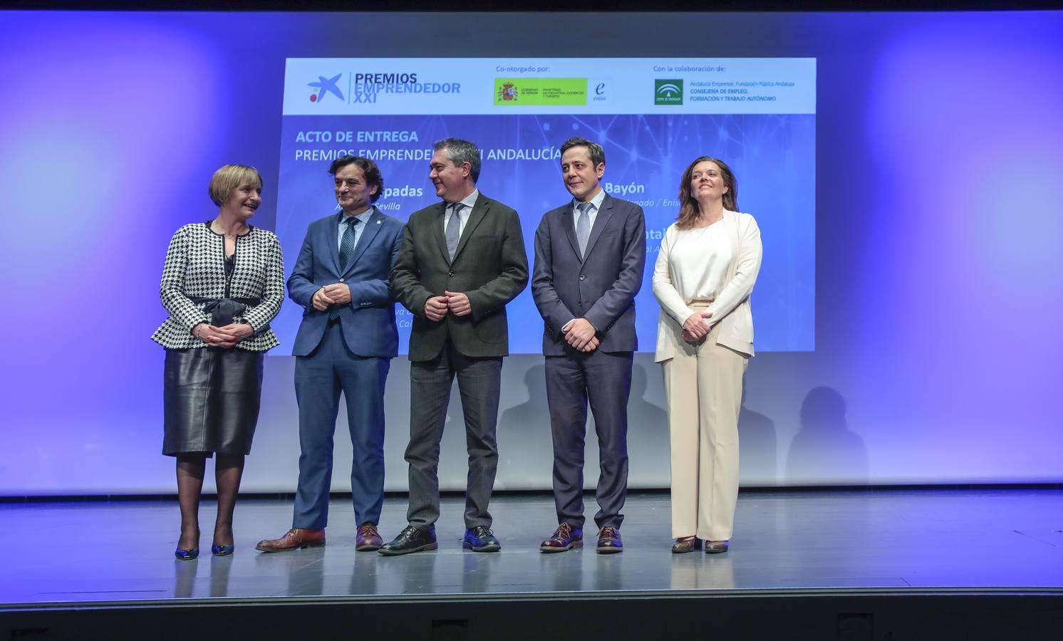 Entrega de los Premios EmprendedorXXI en Sevilla