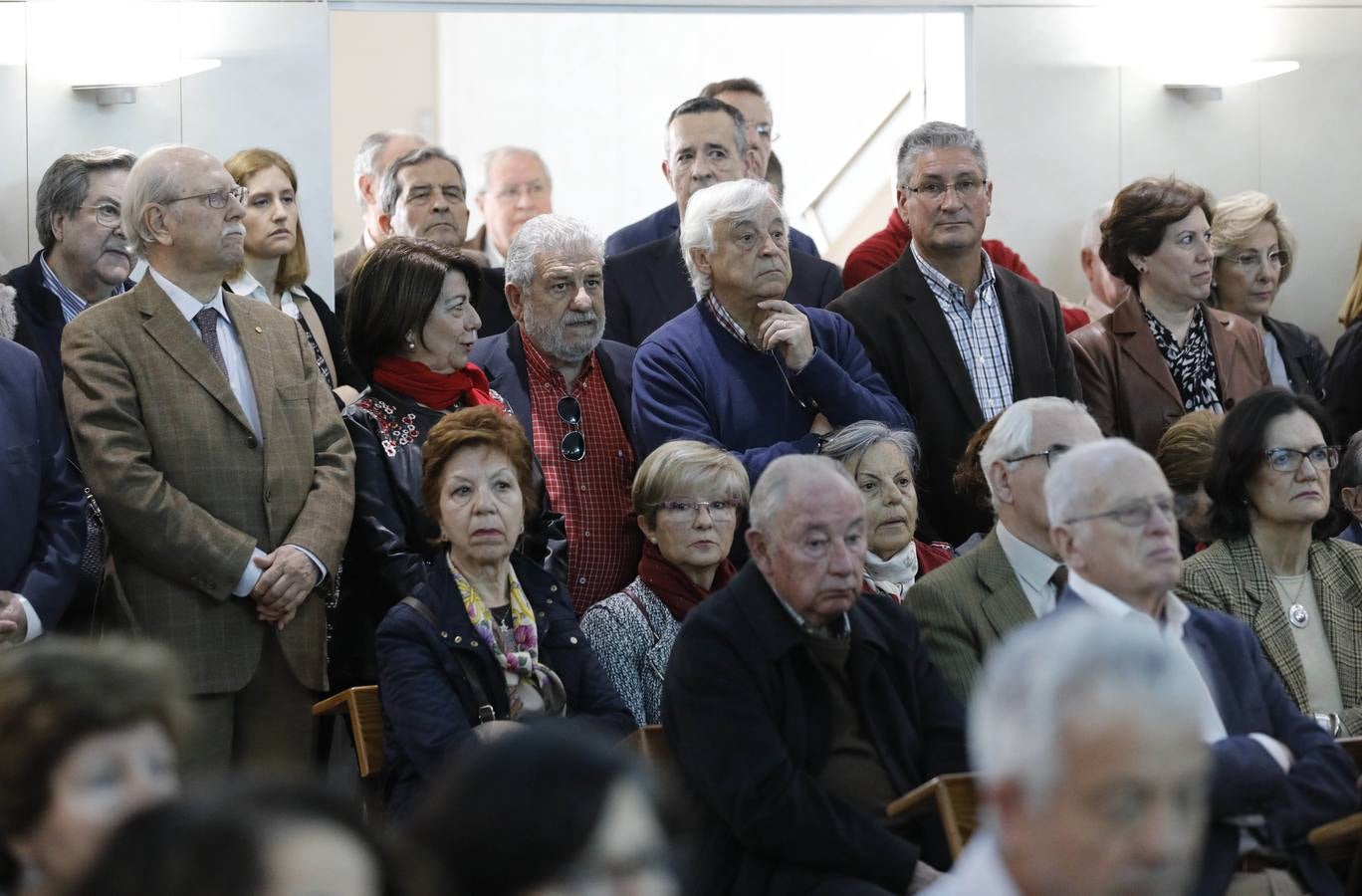 El responso por el descanso eterno de Enrique Aguilar, en imágenes