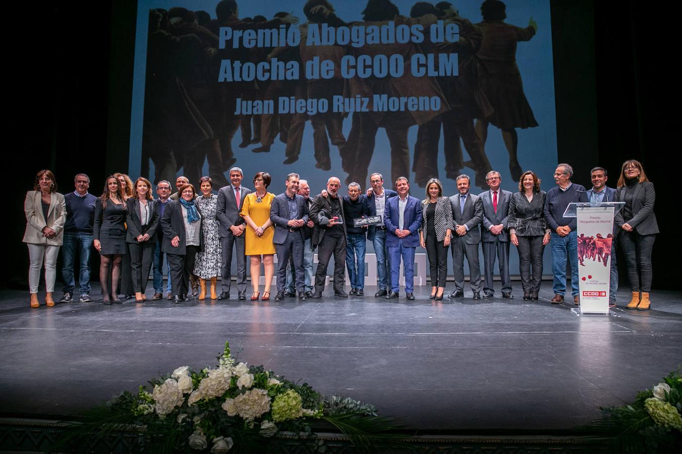 En imagenes: Juan Diego recoge el Premio Abogados de Atocha