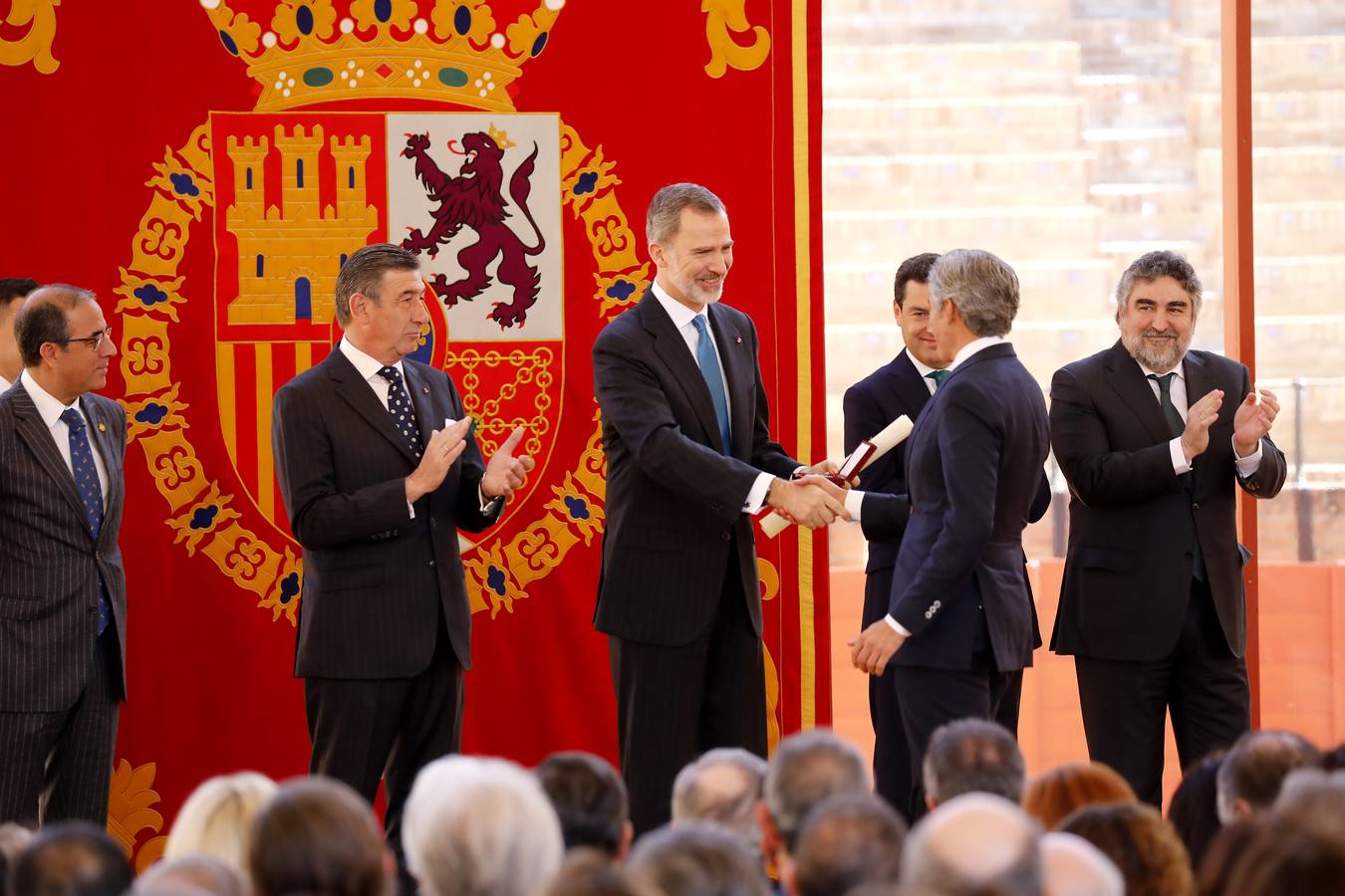 El Rey entrega los Premios Taurinos y Universitarios de la Real Maestranza de Caballería (I)