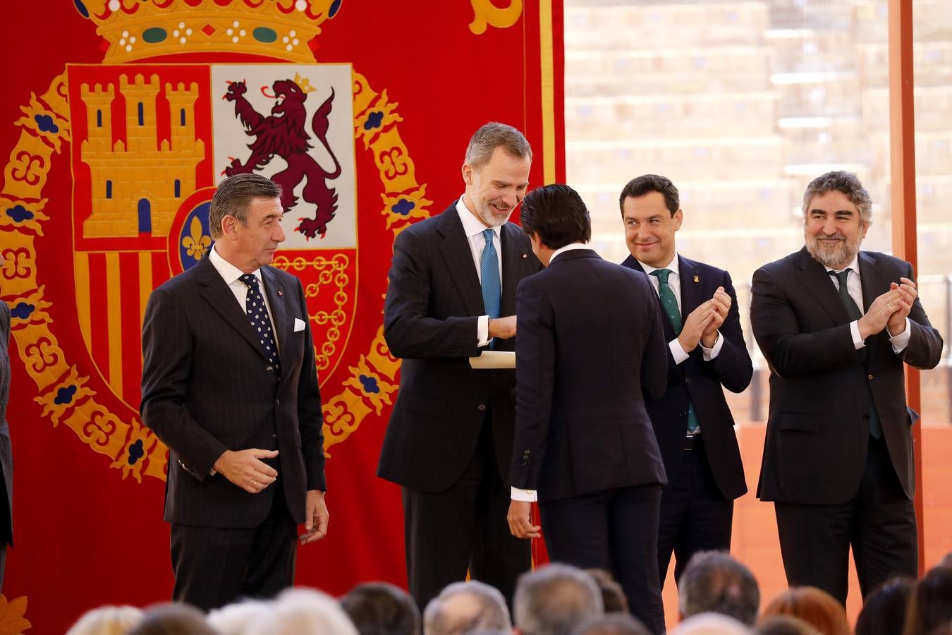 El Rey entrega los Premios Taurinos y Universitarios de la Real Maestranza de Caballería (I)