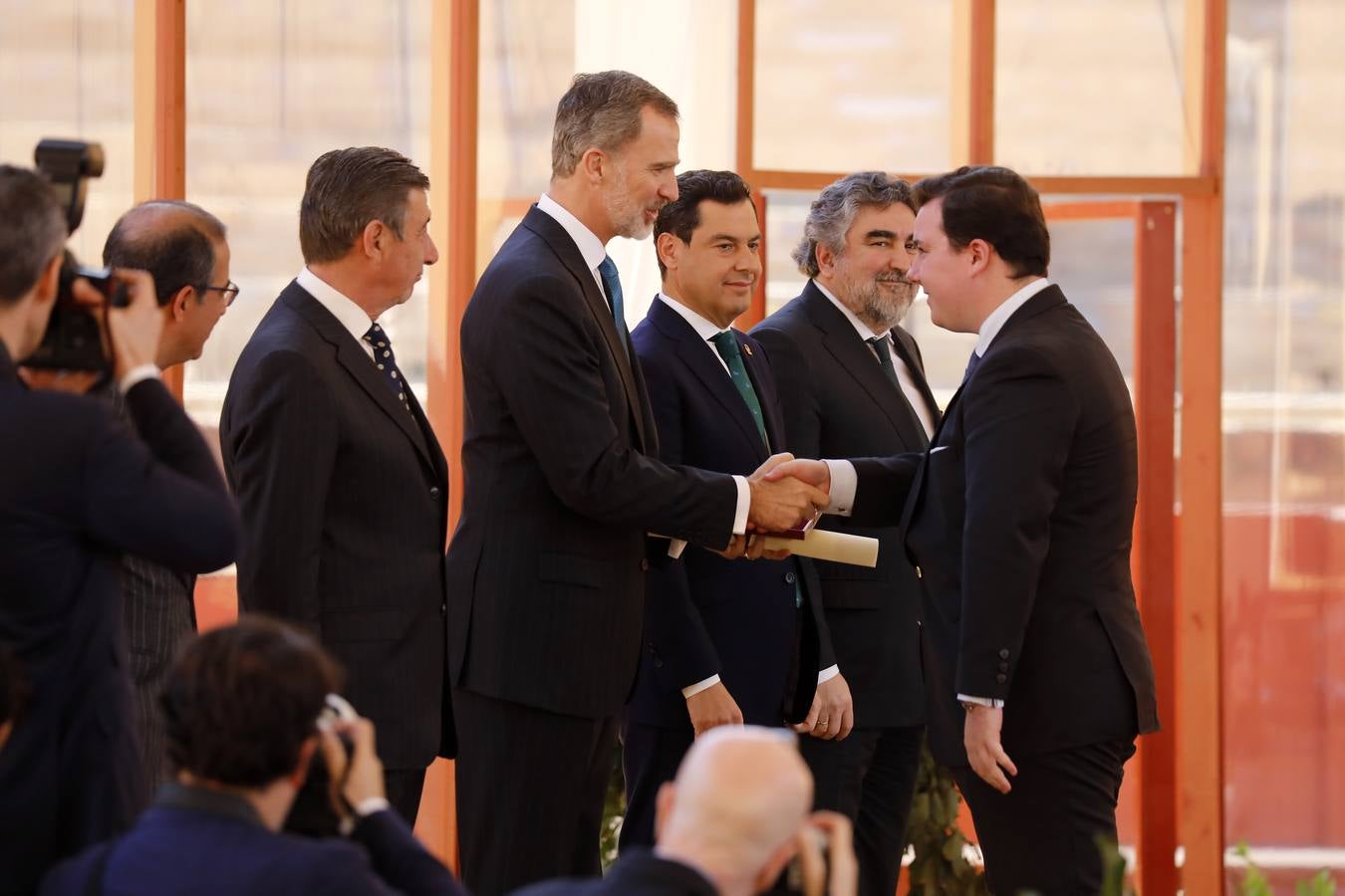 El Rey entrega los Premios Taurinos y Universitarios de la Real Maestranza de Caballería (I)