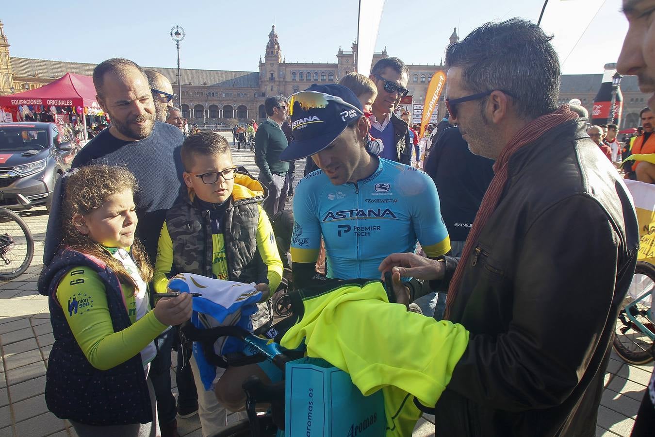 La Vuelta a Andalucía, en Sevilla