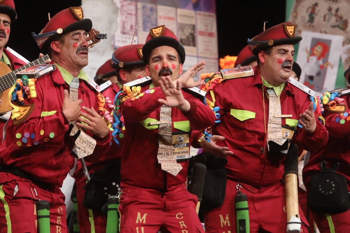 FOTOS: Chirigota Noche en el museo en el COAC 2020