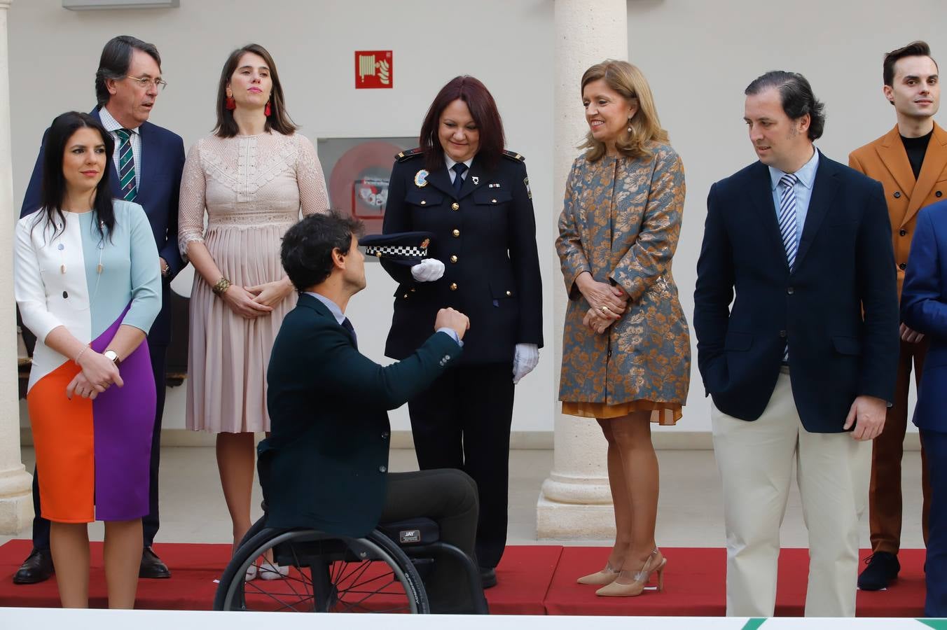 El acto de entrega de banderas de Andalucía en Córdoba, en imágenes