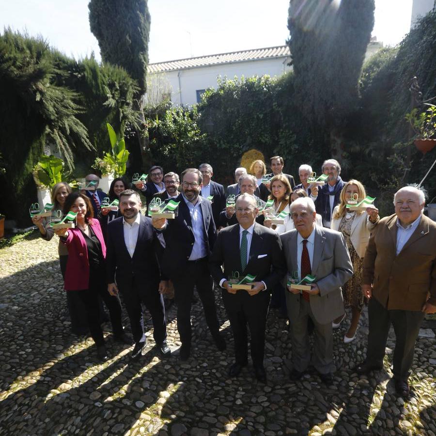 El homenaje del PP de Córdoba a sus parlamentarios andaluces, en imágenes