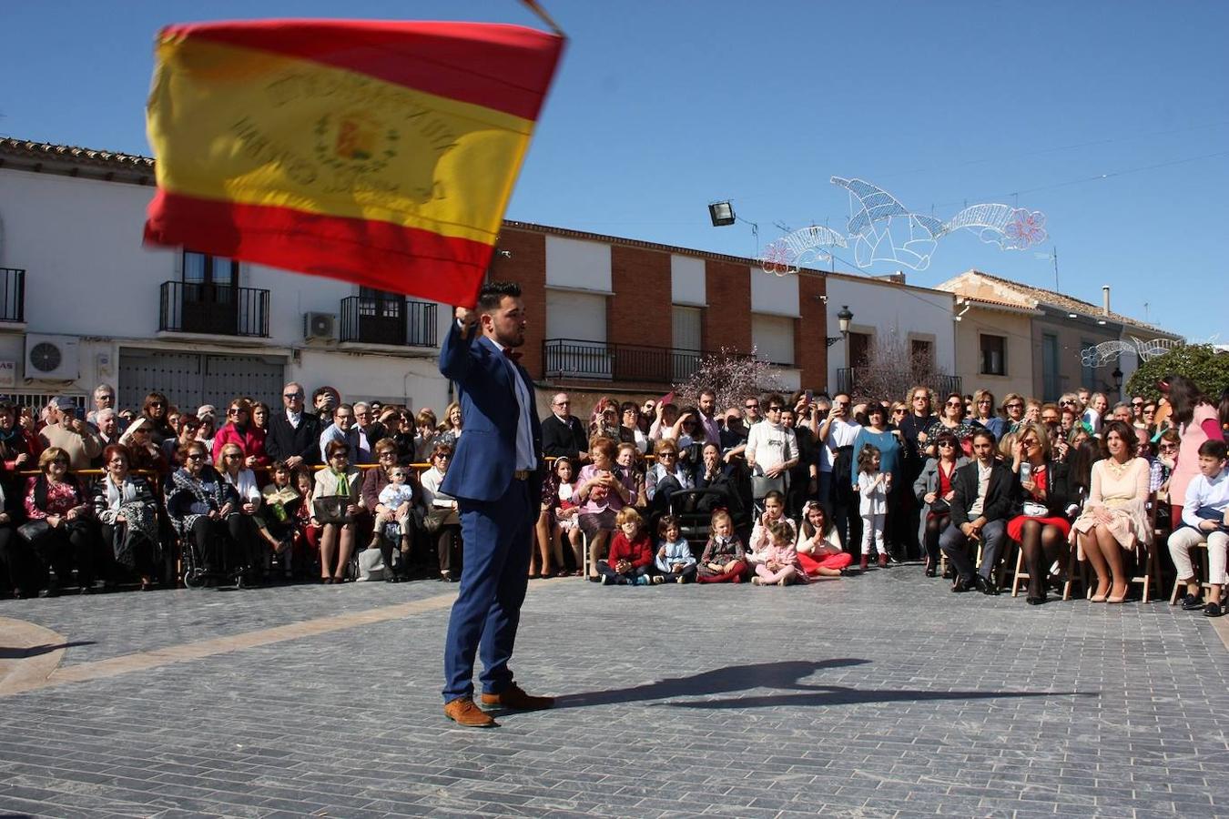 Miguel Esteban celebra su emocionante Jota Pujada