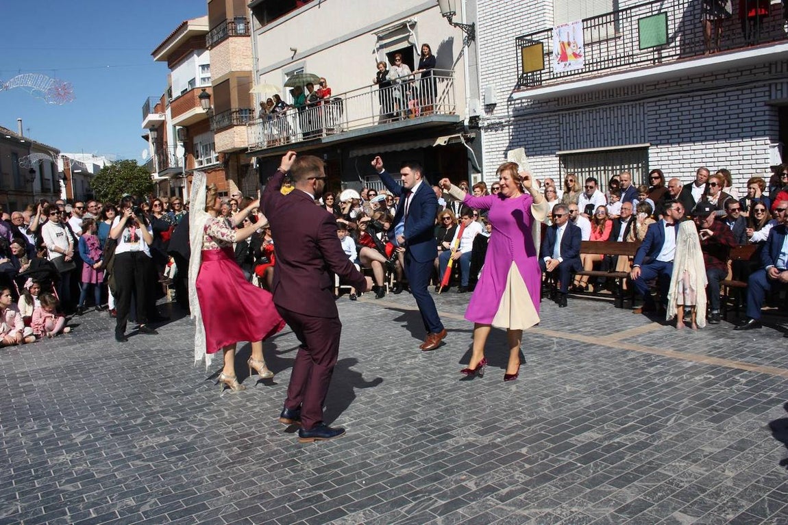 Miguel Esteban celebra su emocionante Jota Pujada