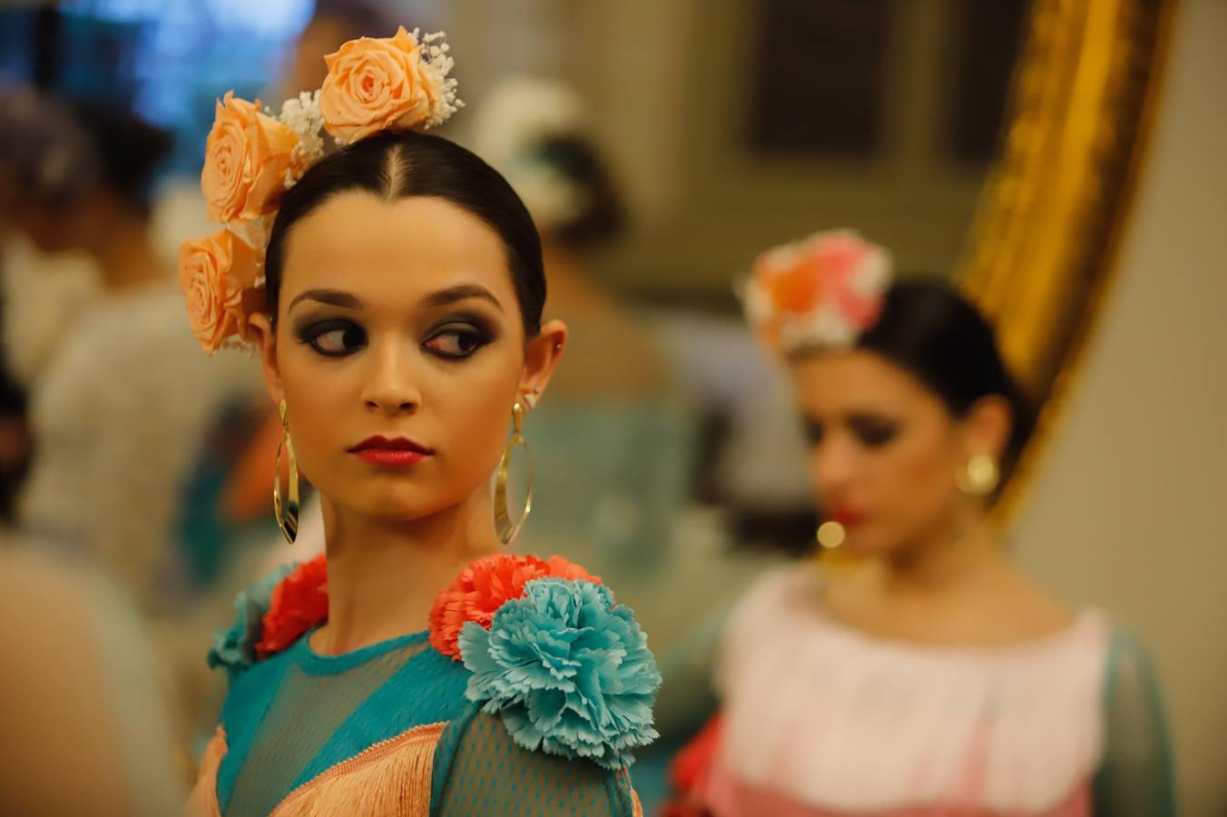 El desfile flamenco de Sara de Benítez en el Círculo de la Amistad, en imágenes