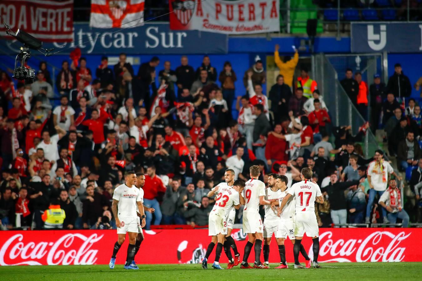 El Getafe-Sevilla de LaLiga, en imágenes