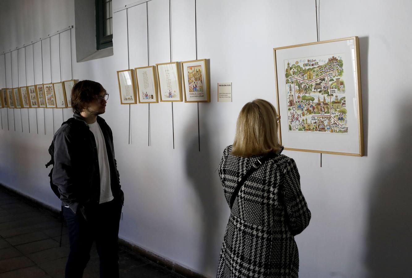 La exposición en homenaje a Tomás Egea del Palacio de la Merced, en imágenes