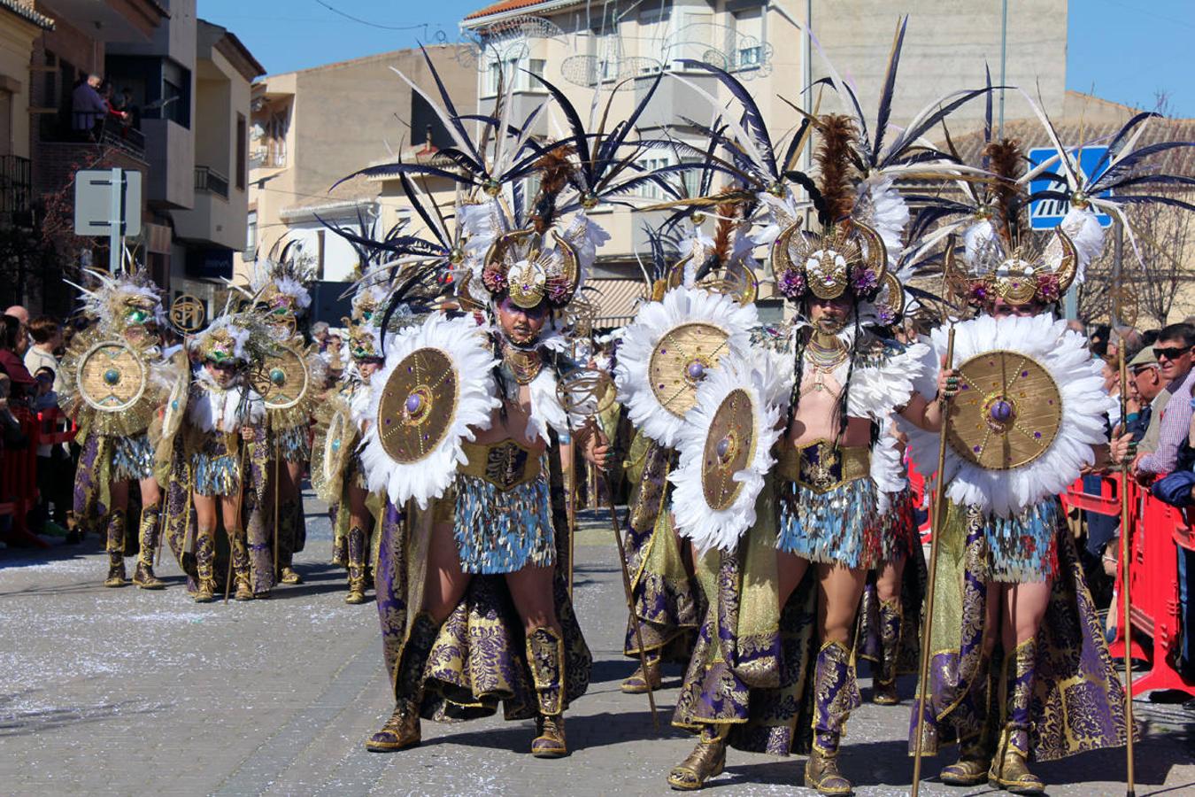 El animado carnaval de Villafranca de los Caballeros, en imágenes