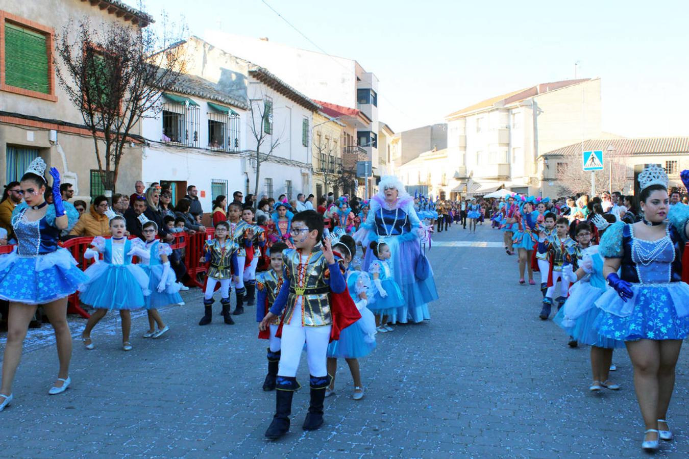 El animado carnaval de Villafranca de los Caballeros, en imágenes