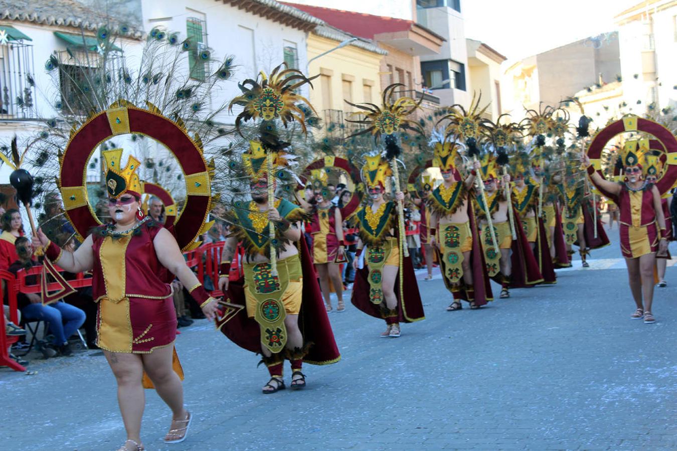 El animado carnaval de Villafranca de los Caballeros, en imágenes