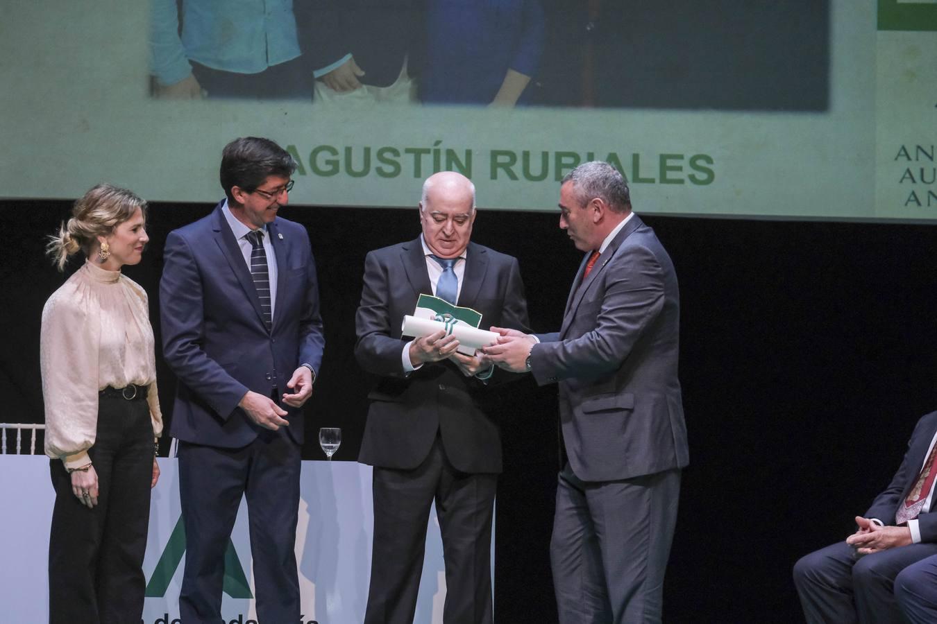 FOTOS: entrega de Banderas de Andalucía en el Teatro de Las Cortes de San Fernando