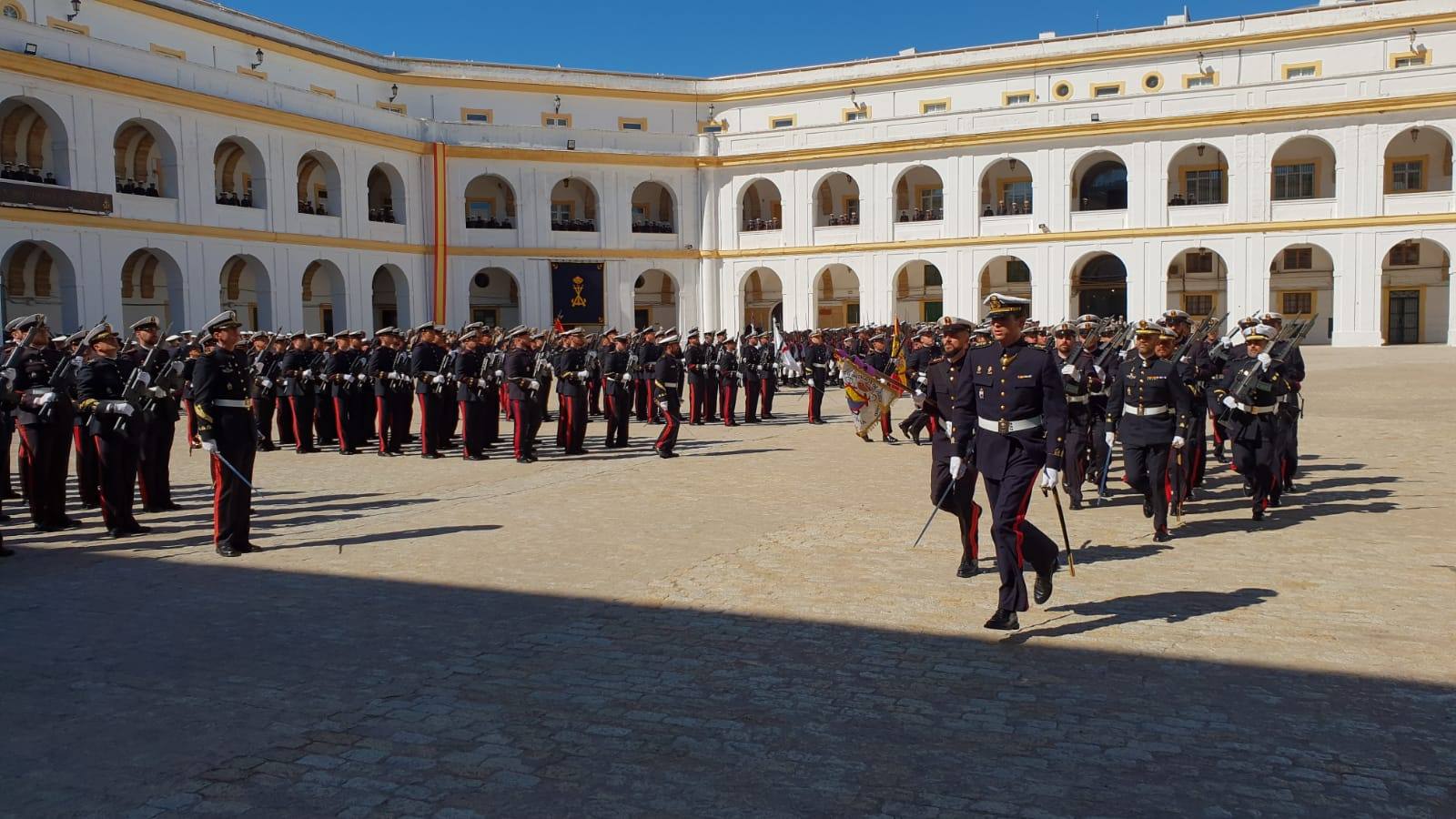 FOTOS: Parada y desfile militar por el 483 aniversario de la Infantería de Marina