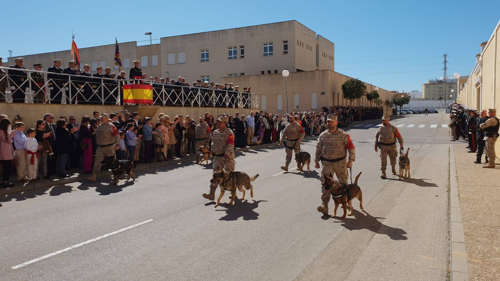 FOTOS: Parada y desfile militar por el 483 aniversario de la Infantería de Marina