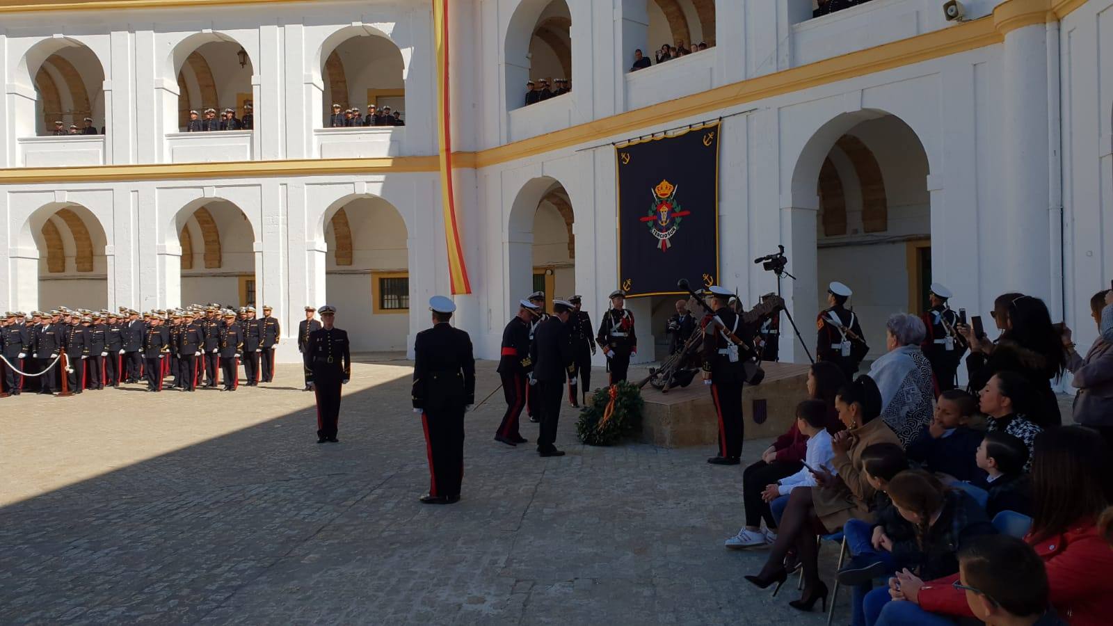 FOTOS: Parada y desfile militar por el 483 aniversario de la Infantería de Marina