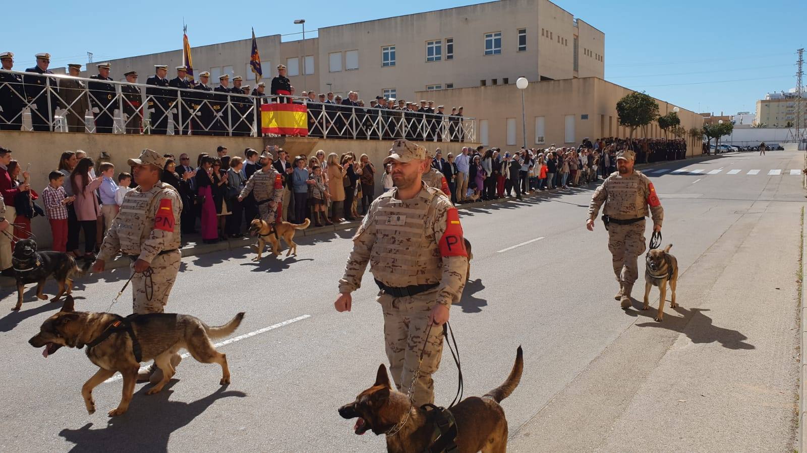 FOTOS: Parada y desfile militar por el 483 aniversario de la Infantería de Marina