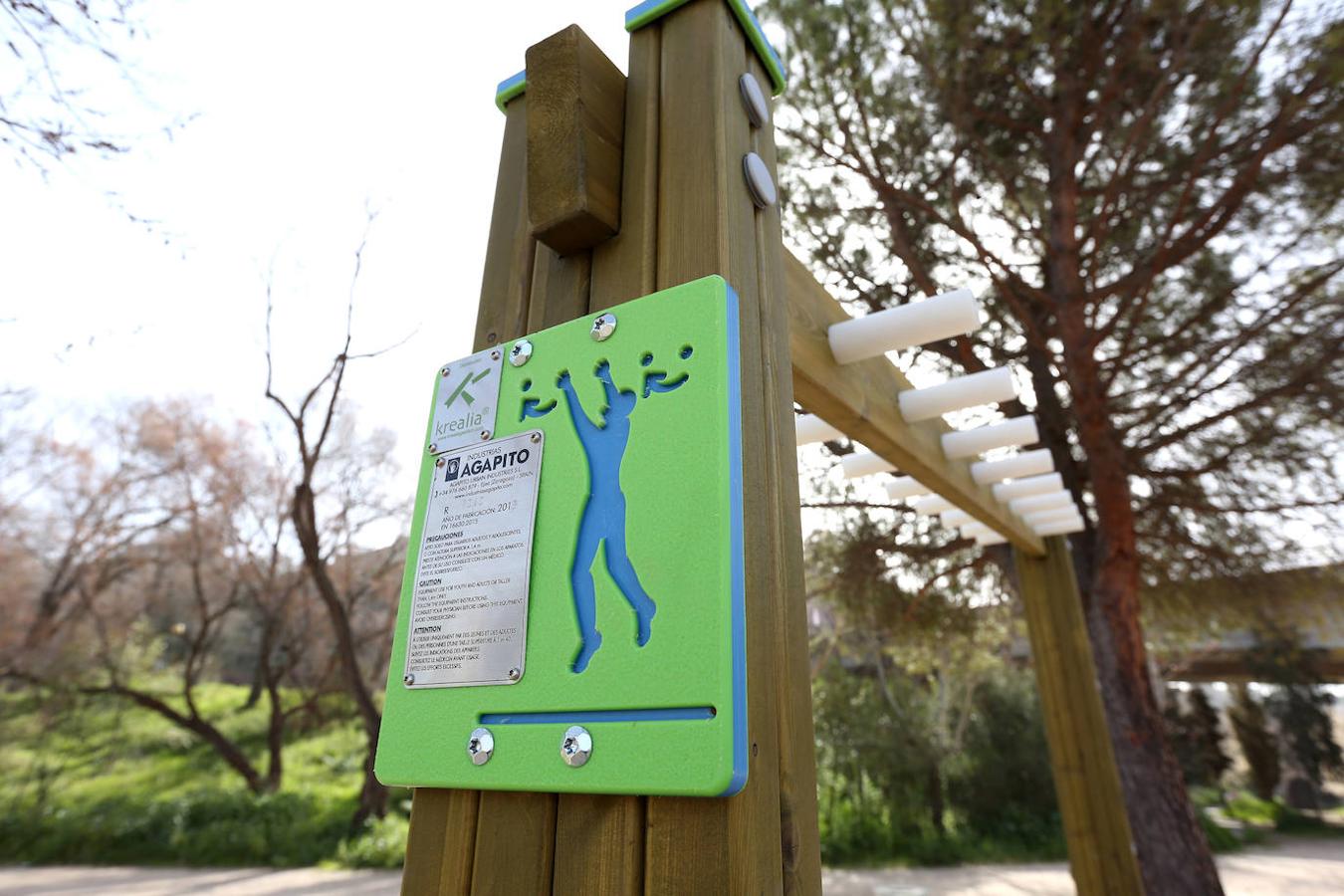 El nuevo circutivo deportivo al aire libre del puente de la Cava, en imágenes