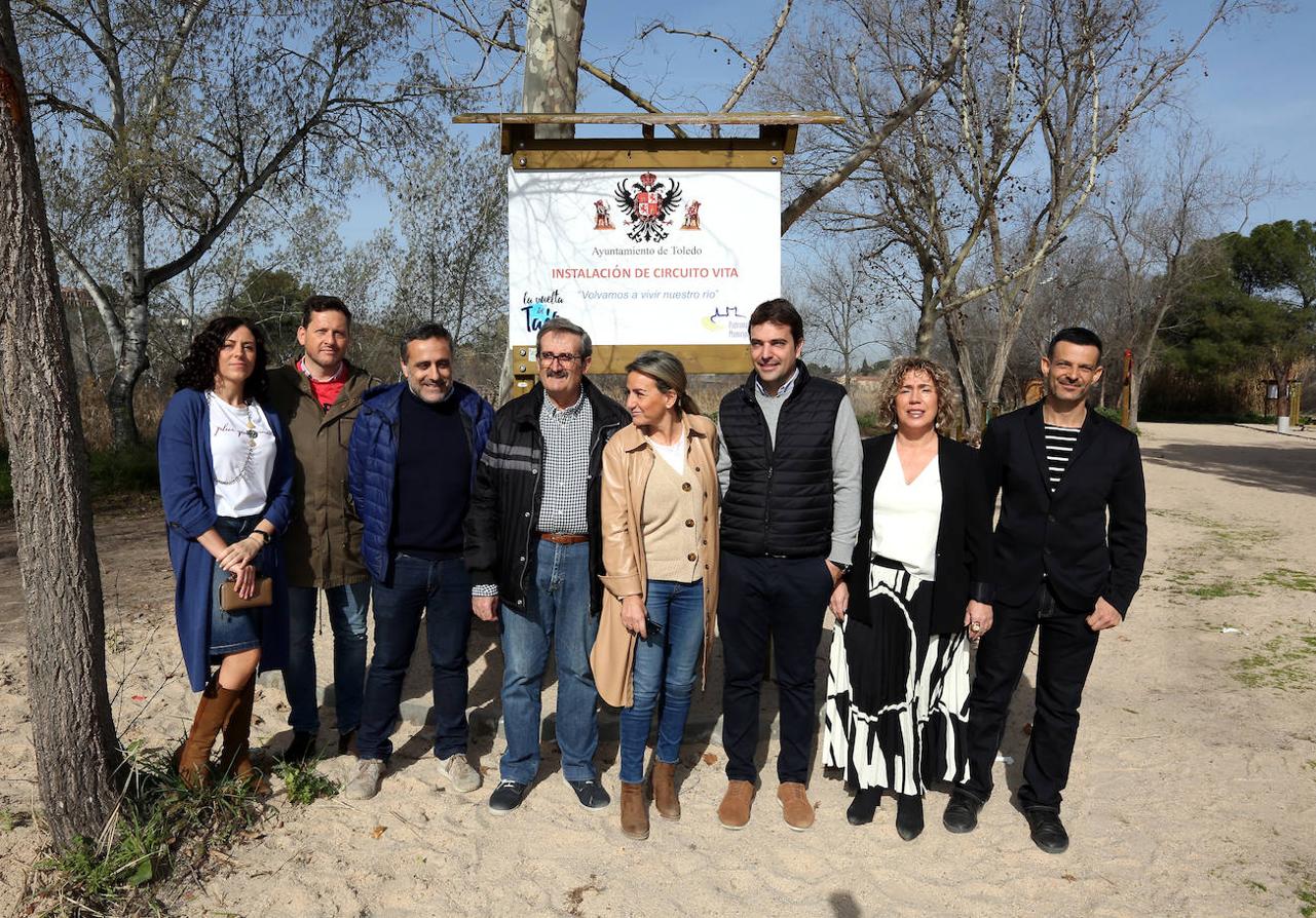 El nuevo circutivo deportivo al aire libre del puente de la Cava, en imágenes