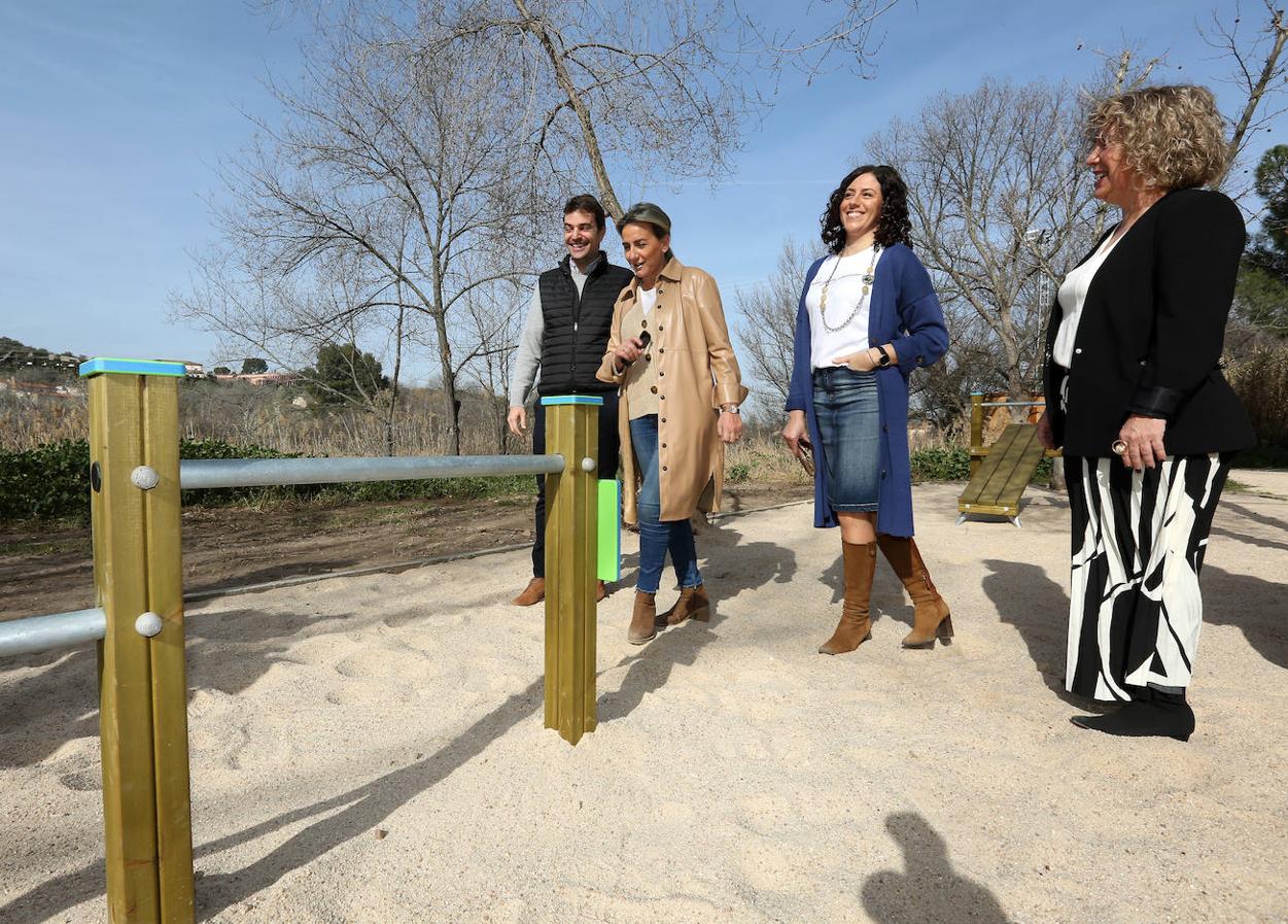 El nuevo circutivo deportivo al aire libre del puente de la Cava, en imágenes