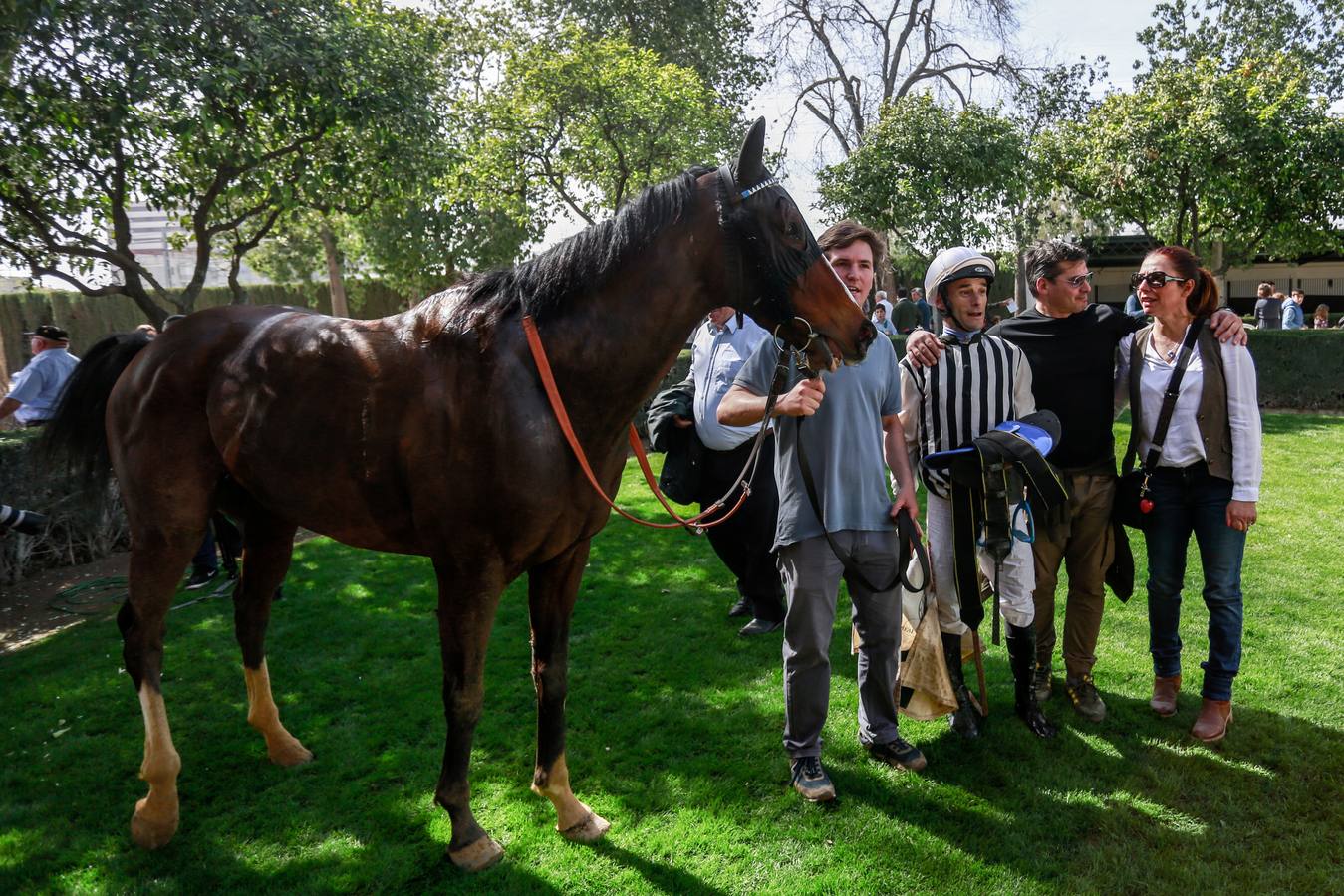 En imágenes, el inicio de las carreras de caballos de Pineda