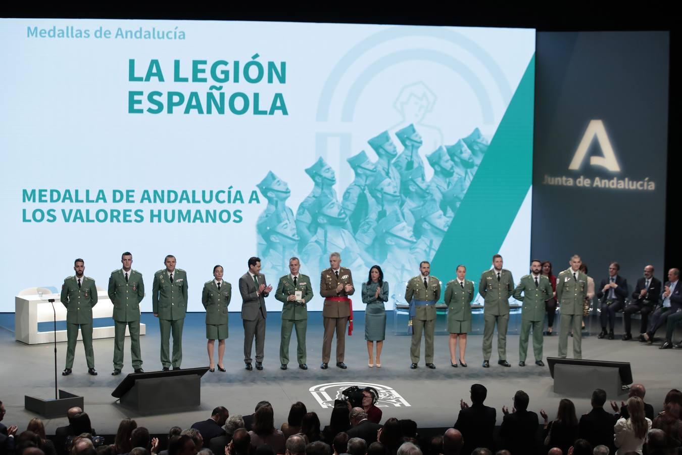 En imágenes, entrega de Medallas e Hijos Predilectos de Andalucía