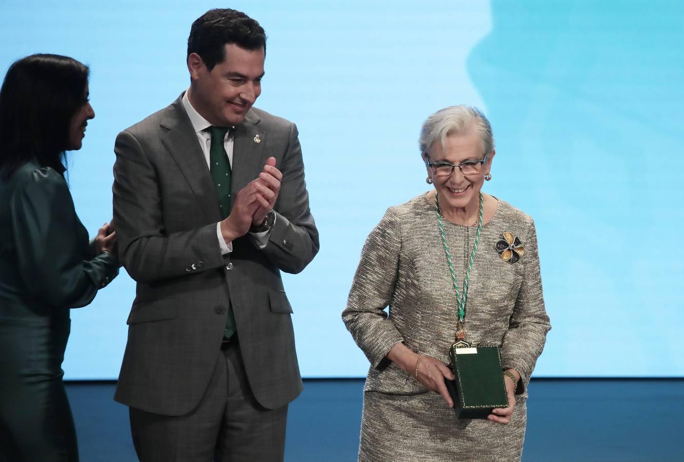 En imágenes, entrega de Medallas e Hijos Predilectos de Andalucía