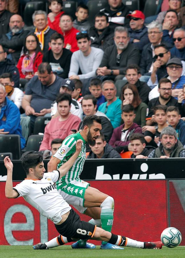 En imágenes, la derrota del Betis ante el Valencia en Mestalla