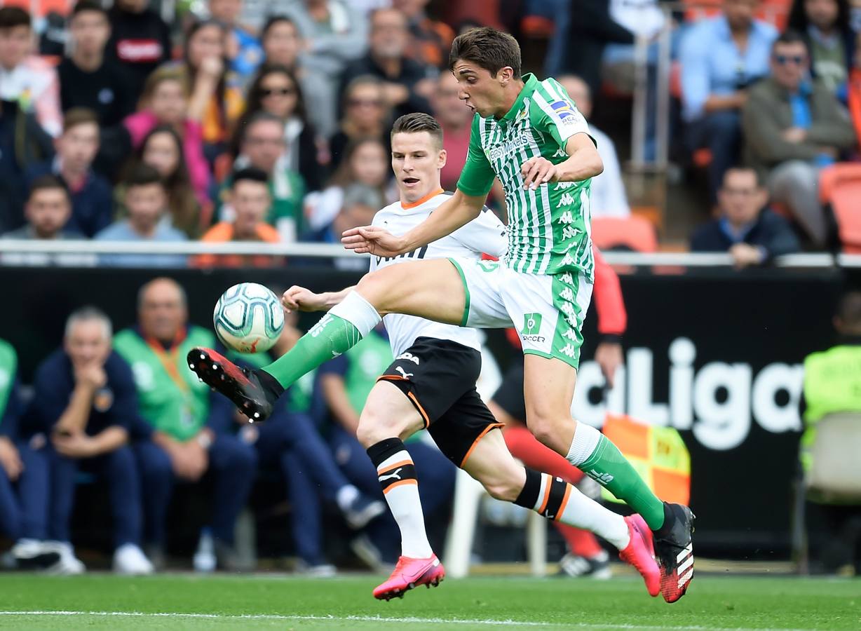 En imágenes, la derrota del Betis ante el Valencia en Mestalla