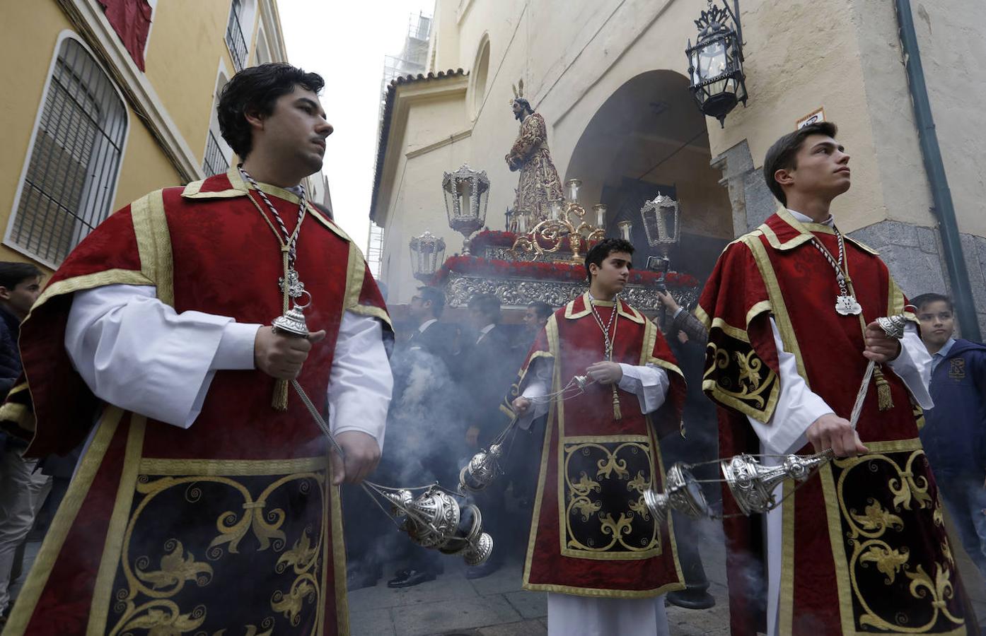 El Vía Crucis del Señor de la Sentencia de Córdoba, en imágenes